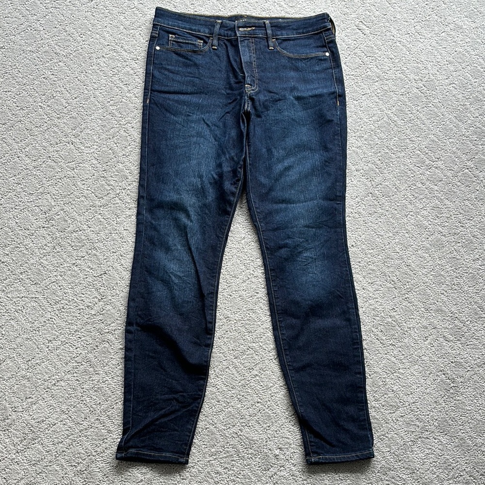 Athleta Blue Skinny Jeans skulptek